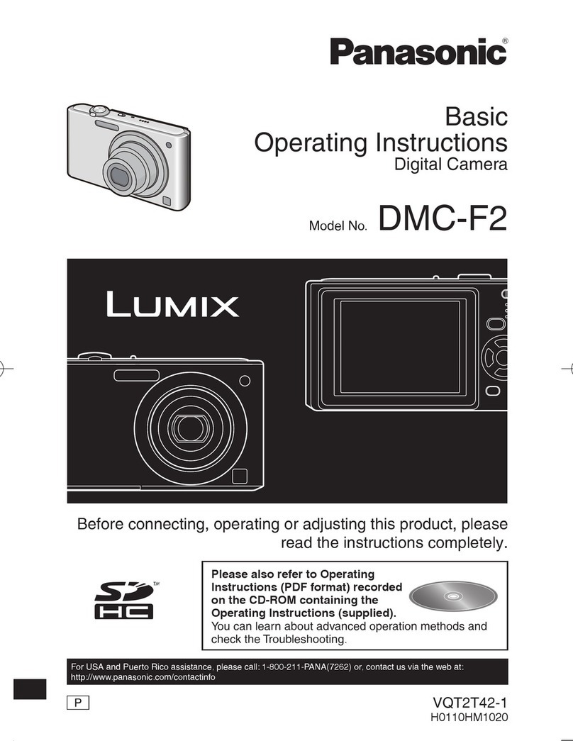 Panasonic Lumix DMC-F2 User manual