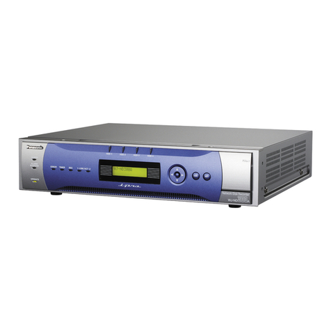Panasonic WJ-ND300 Administrator Console User manual