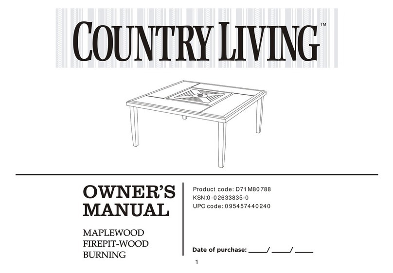 Country Living A44P24 owner's manual