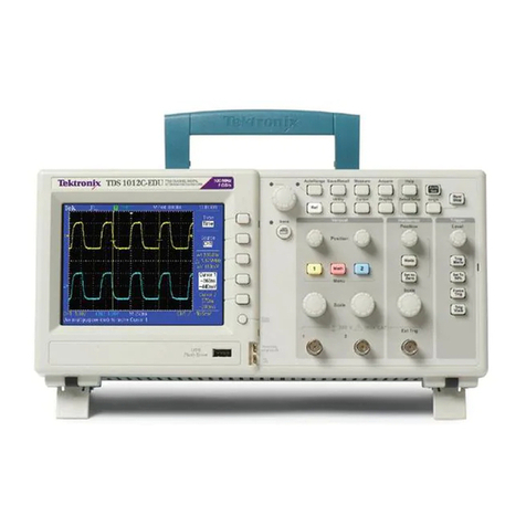 Tektronix TDS2000C series user manual Tektronix TDS2000C series user manual