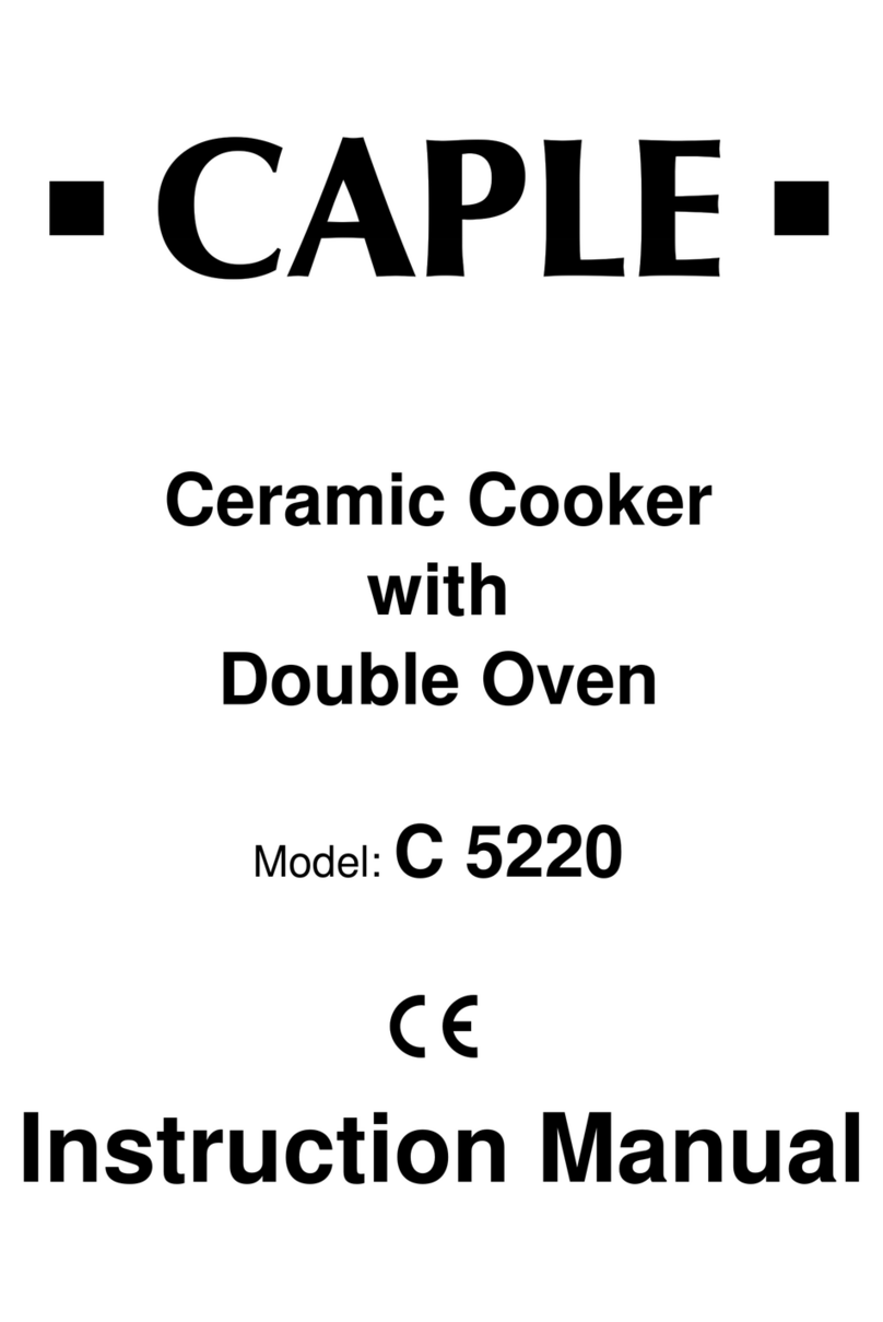 Caple C 5220 User manual