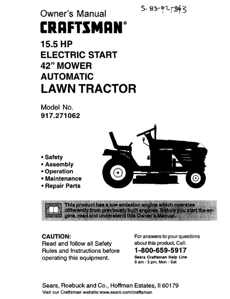 Craftsman 917.271062 owner's manual