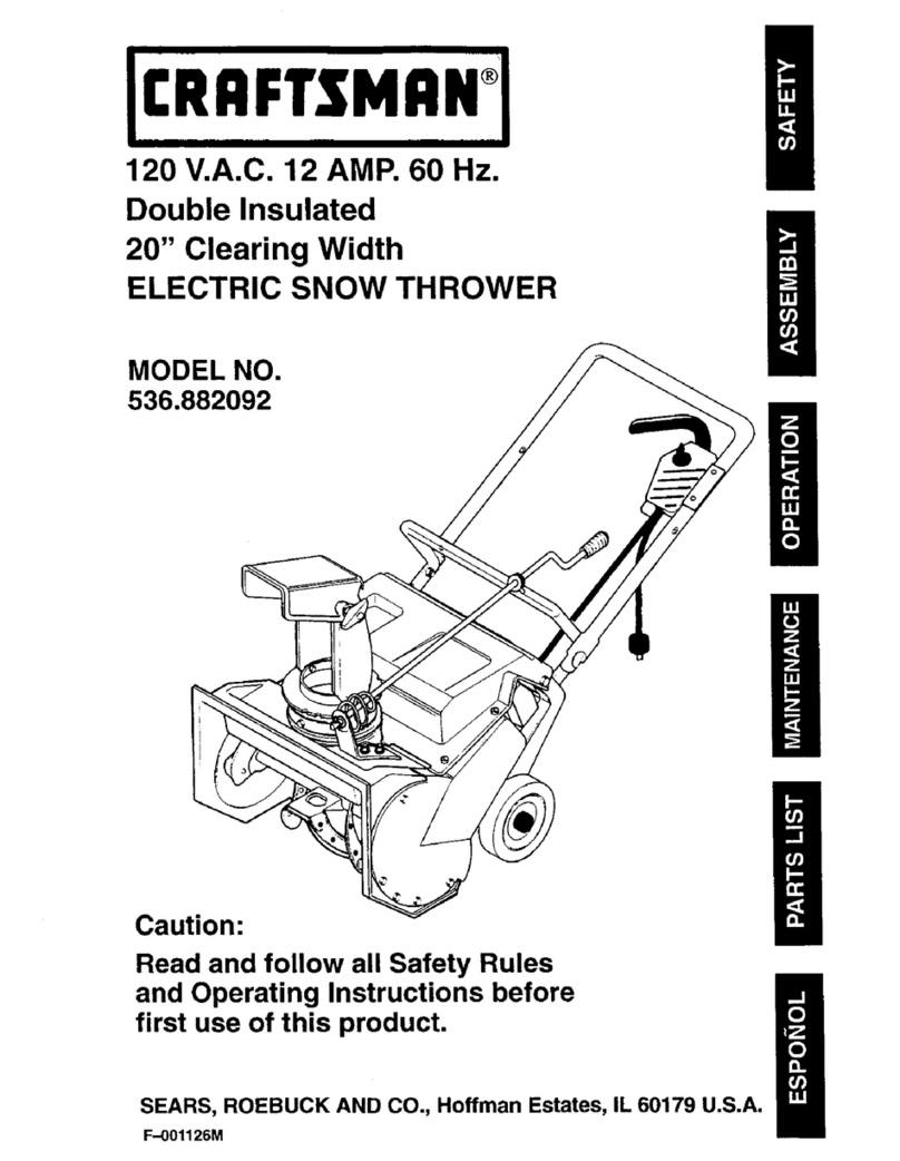 Craftsman 536.882092 User manual