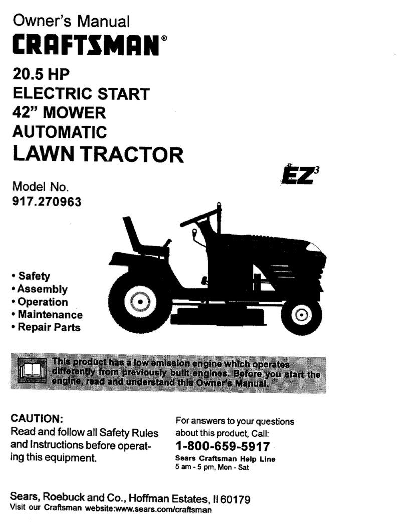 Craftsman EZ3 917.270963 User manual