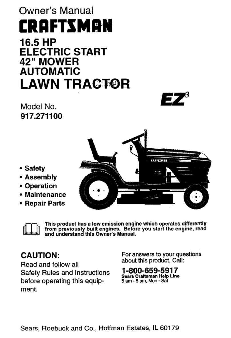 Craftsman 917.271100 User manual