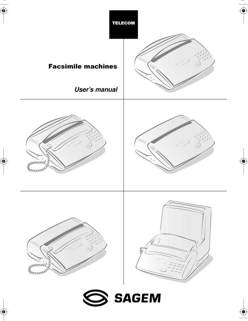 Sagem Phonefax 2612 user manual