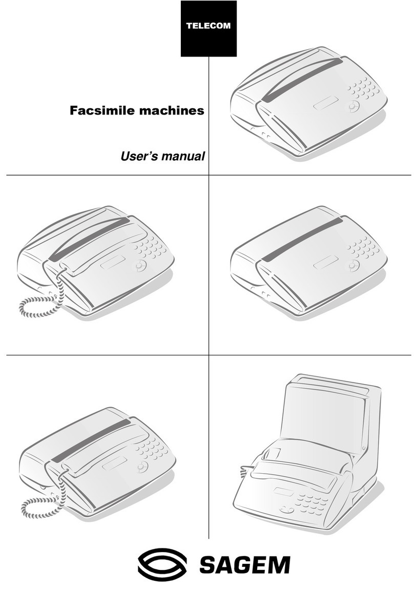Sagem Phonefax 2312 User manual
