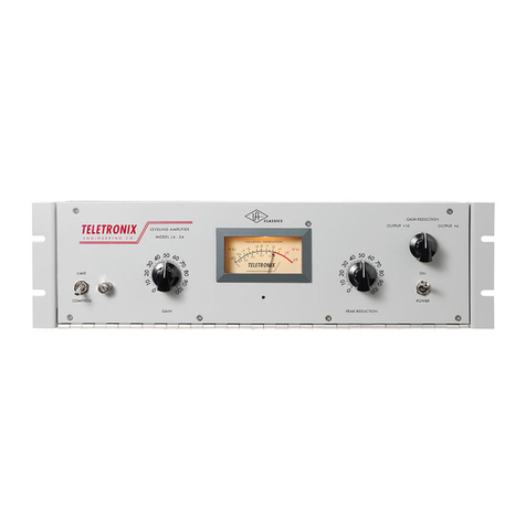 Universal Audio LA-2A User manual