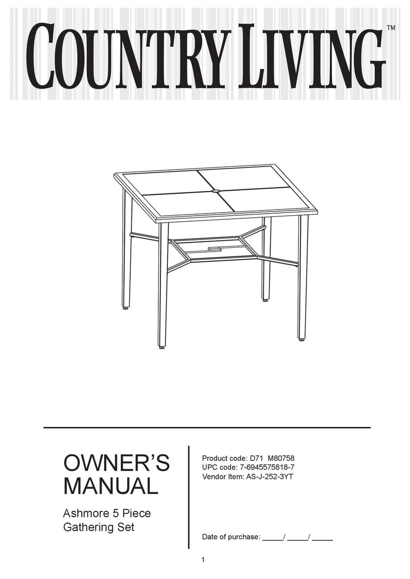 Country Living D71 M80758 owner's manual Country Living D71 M80758 owner's manual