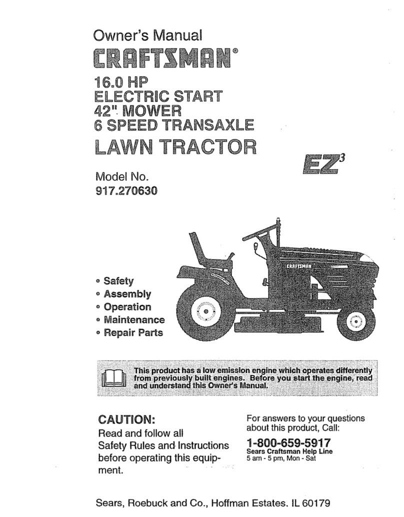 Craftsman 917.270($30 owner's manual