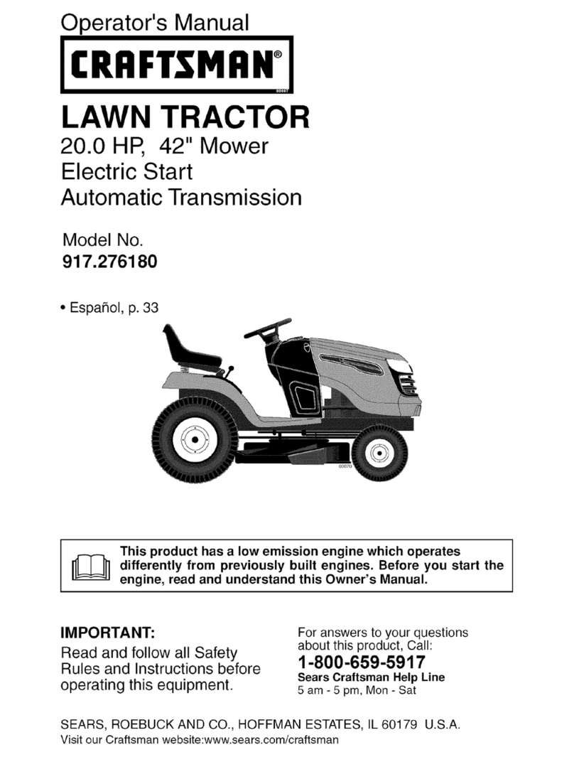 Craftsman 917.276180 User manual