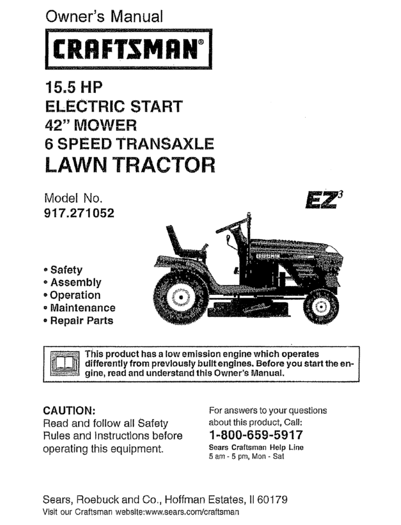 Craftsman 917.271052 User manual