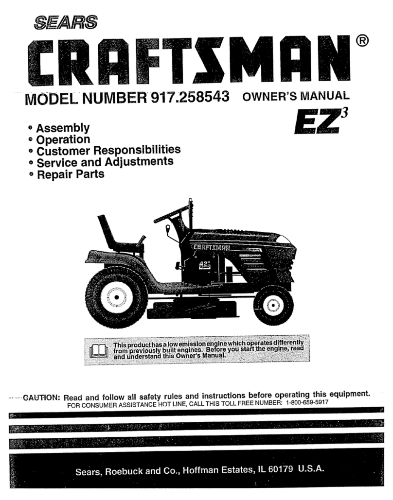 Craftsman 917.258543 User manual