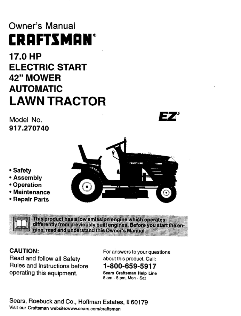Craftsman 917.270740 owner's manual