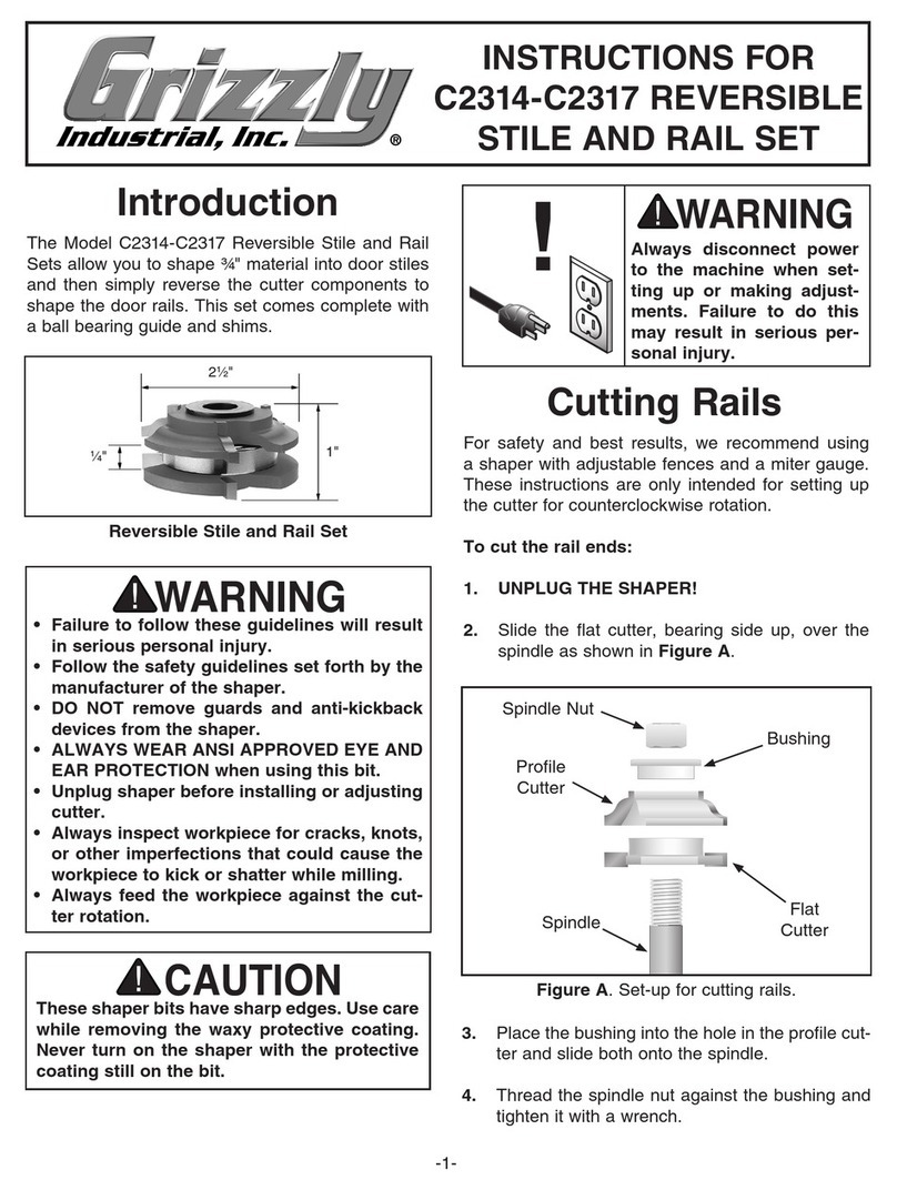 Grizzly C2314 User manual