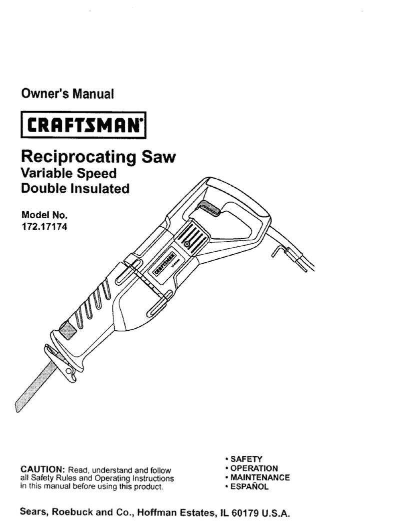 Craftsman 172.17174 owner's manual