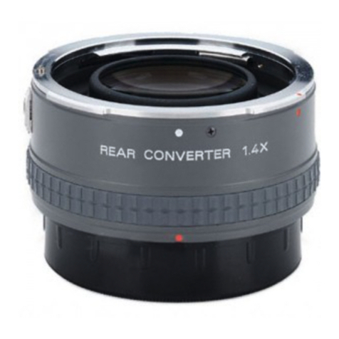 Pentax 67 Rear Converters 1.4X User manual