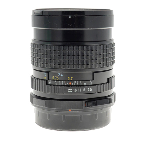 Pentax SMC 67 Shift 75mm f/4.5 User manual