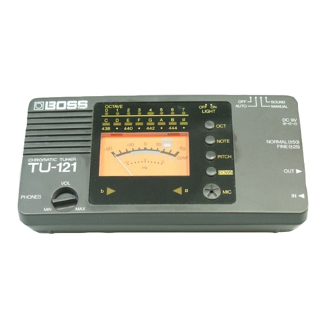 BOSSCO TU-121 User manual