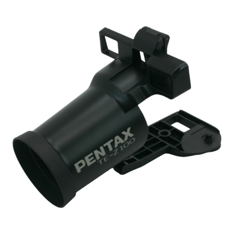 Pentax Tele Converter TE-Z100 User manual