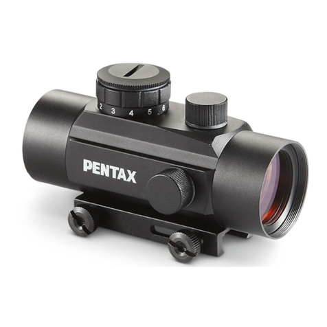 Pentax Gameseeker Dot Sights RD10 User manual