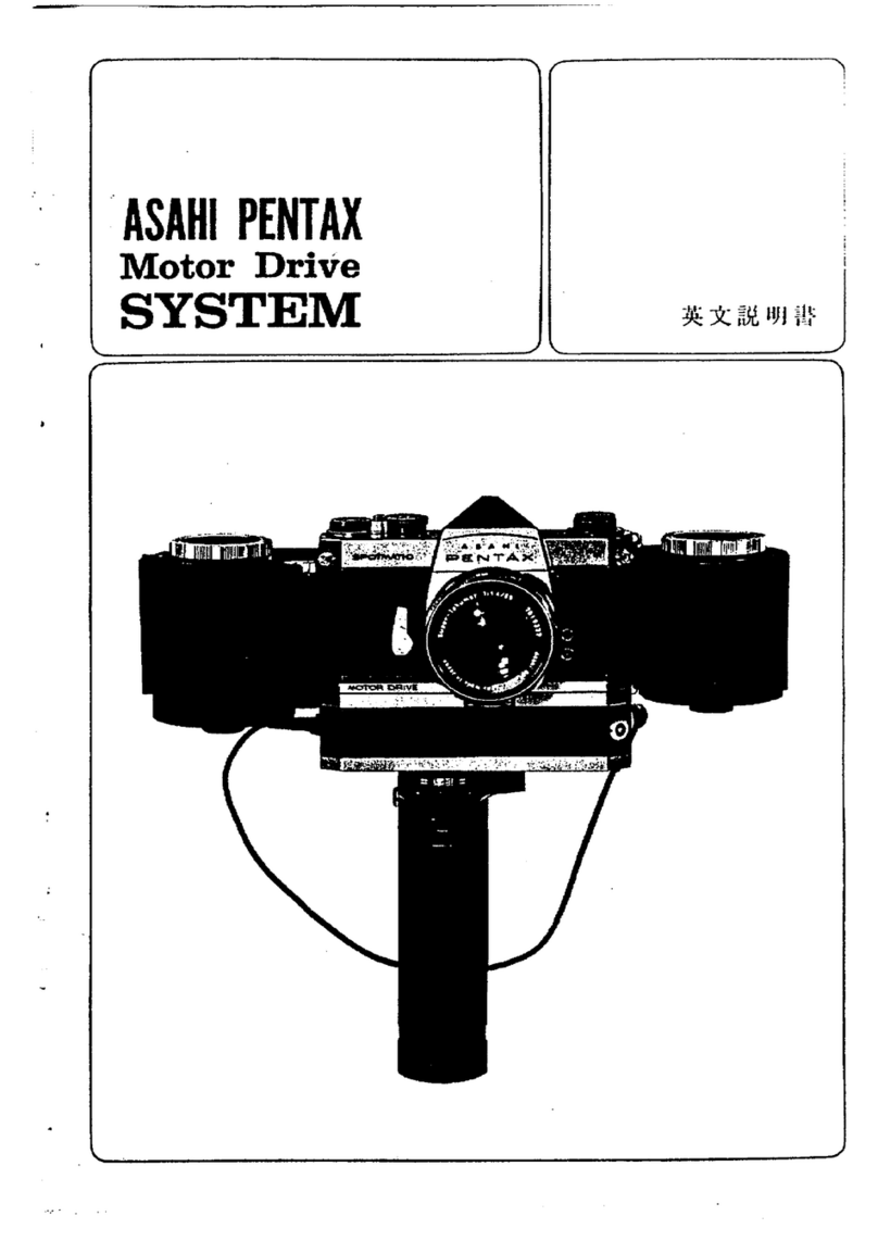 Pentax Asahi Motor Drive System User manual