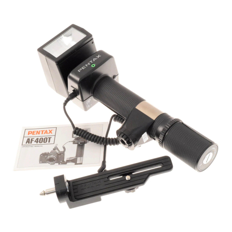 Pentax AF400T Flash User manual Pentax AF400T Flash User manual