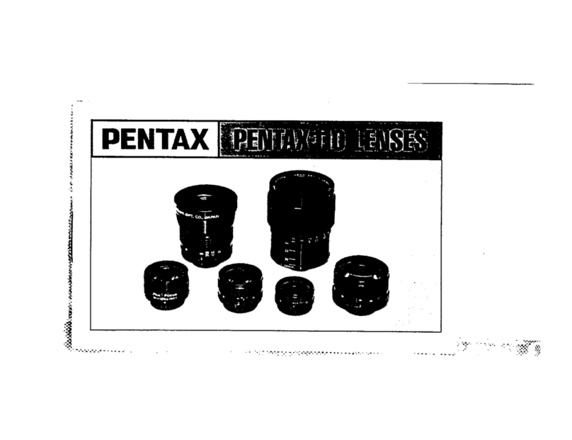 Pentax Auto 110 Lenses User manual