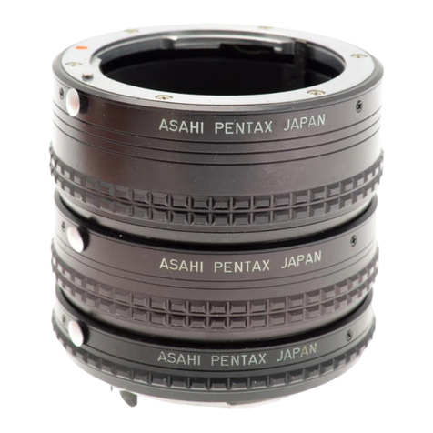 Pentax Auto Extension Tube Set K User manual