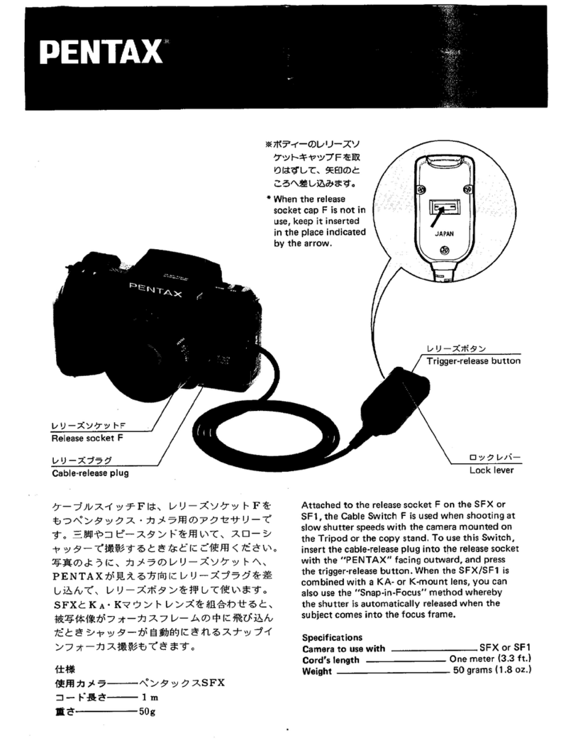 Pentax Cable switch F specification