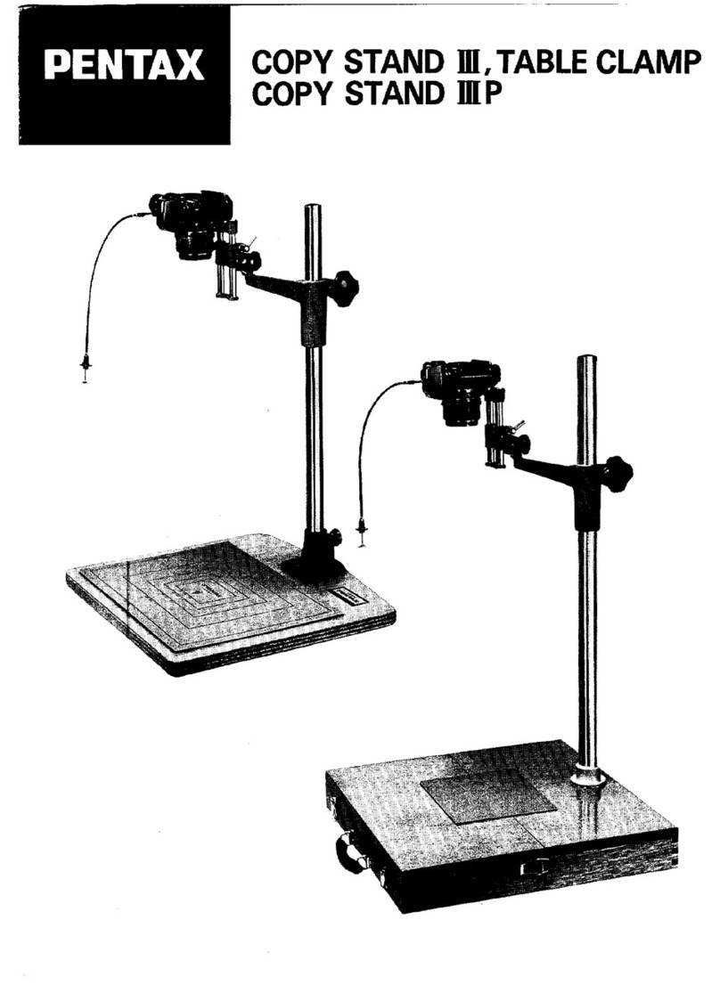 Pentax Copy Stand III User manual
