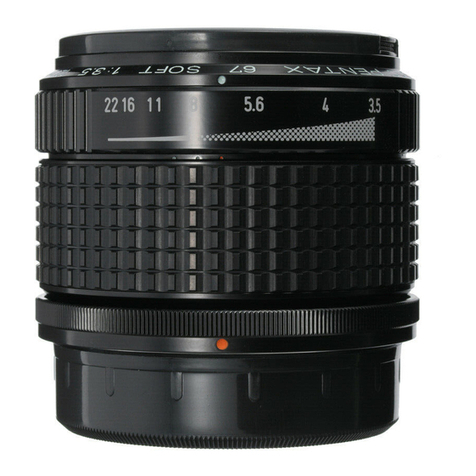 Pentax SMC 67 Soft 120mm f/3.5 User manual