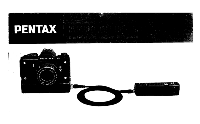 Pentax Remote Battery Pack operating manual