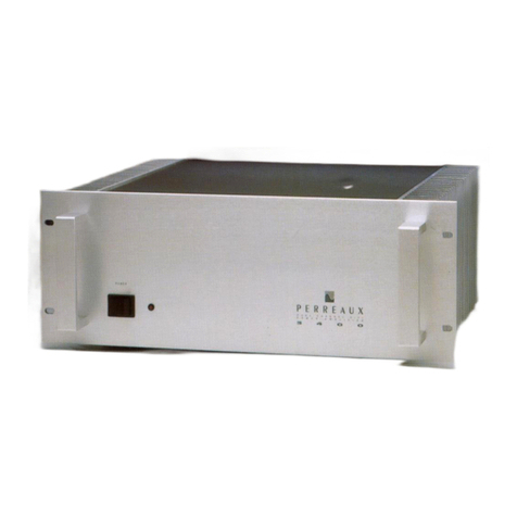 Perreaux 3400 User manual