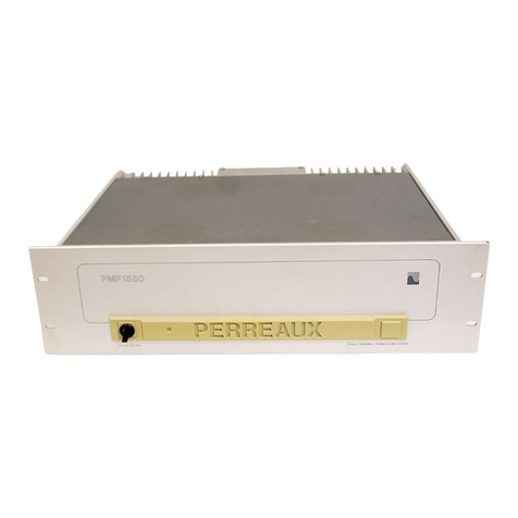 Perreaux PMF1550 User manual