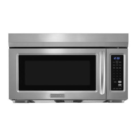 KitchenAid KHMS1850SBL1 installation instructions