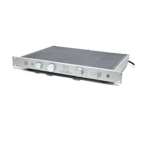 Perreaux SM3 User manual