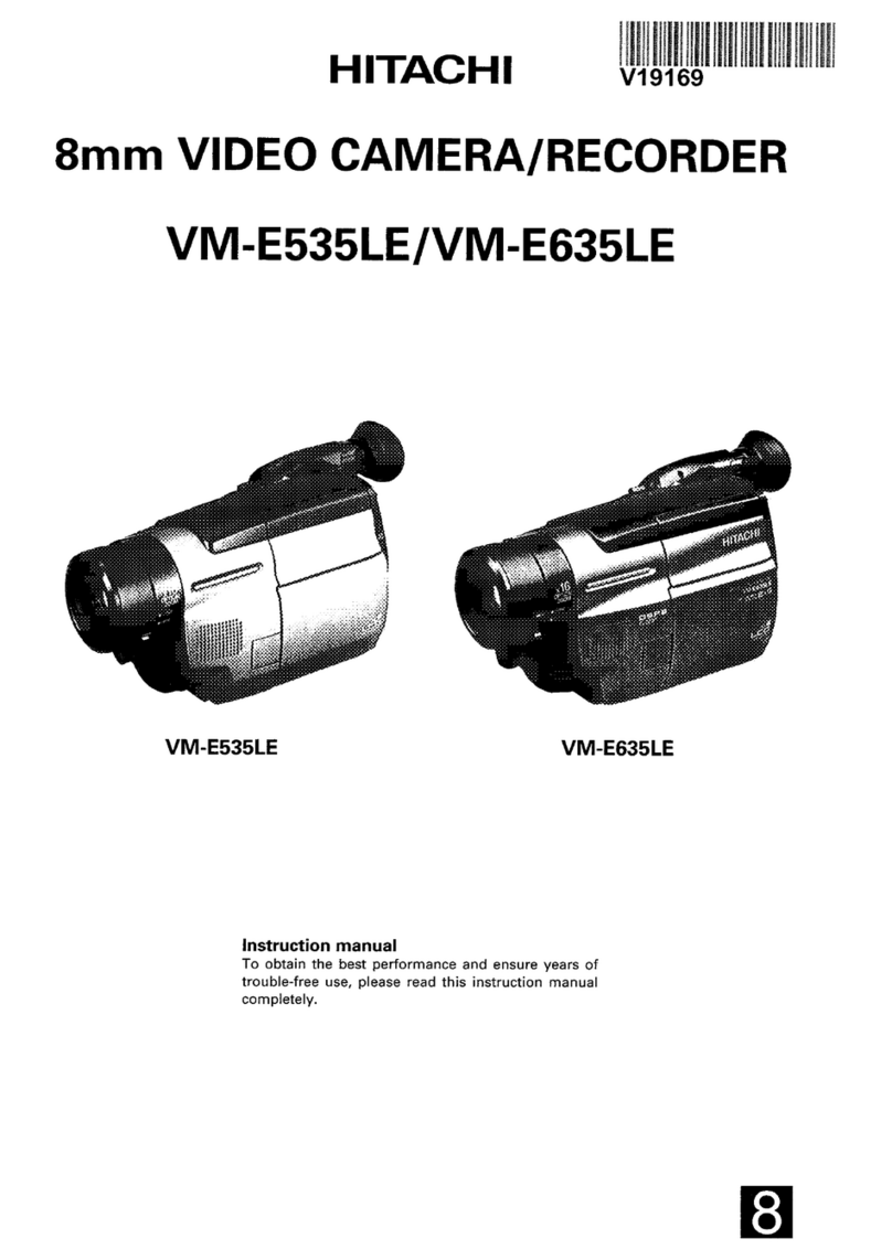 Hitachi VME535LE User manual