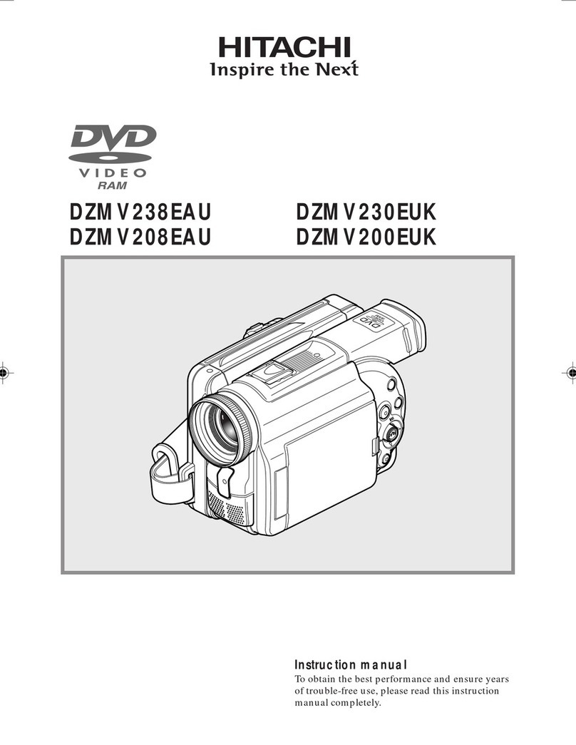 Hitachi DZMV200EUK User manual