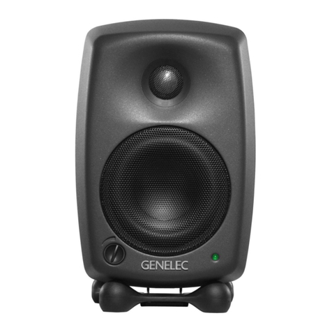 Genelec 6020A User manual