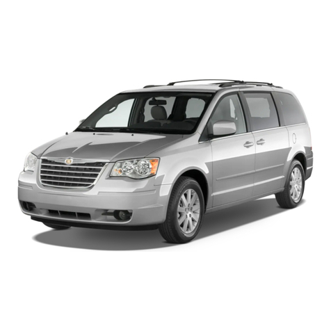 Chrysler Town and Country owner's manual