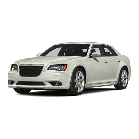 Chrysler 300 Touring RWD 2010 owner's manual