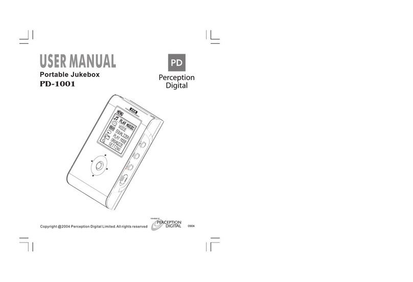 Perception Digital PD-1001 manual