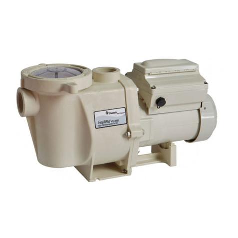 Pentair Pool Products INTELLIFLO VS-3050 Installation and user guide