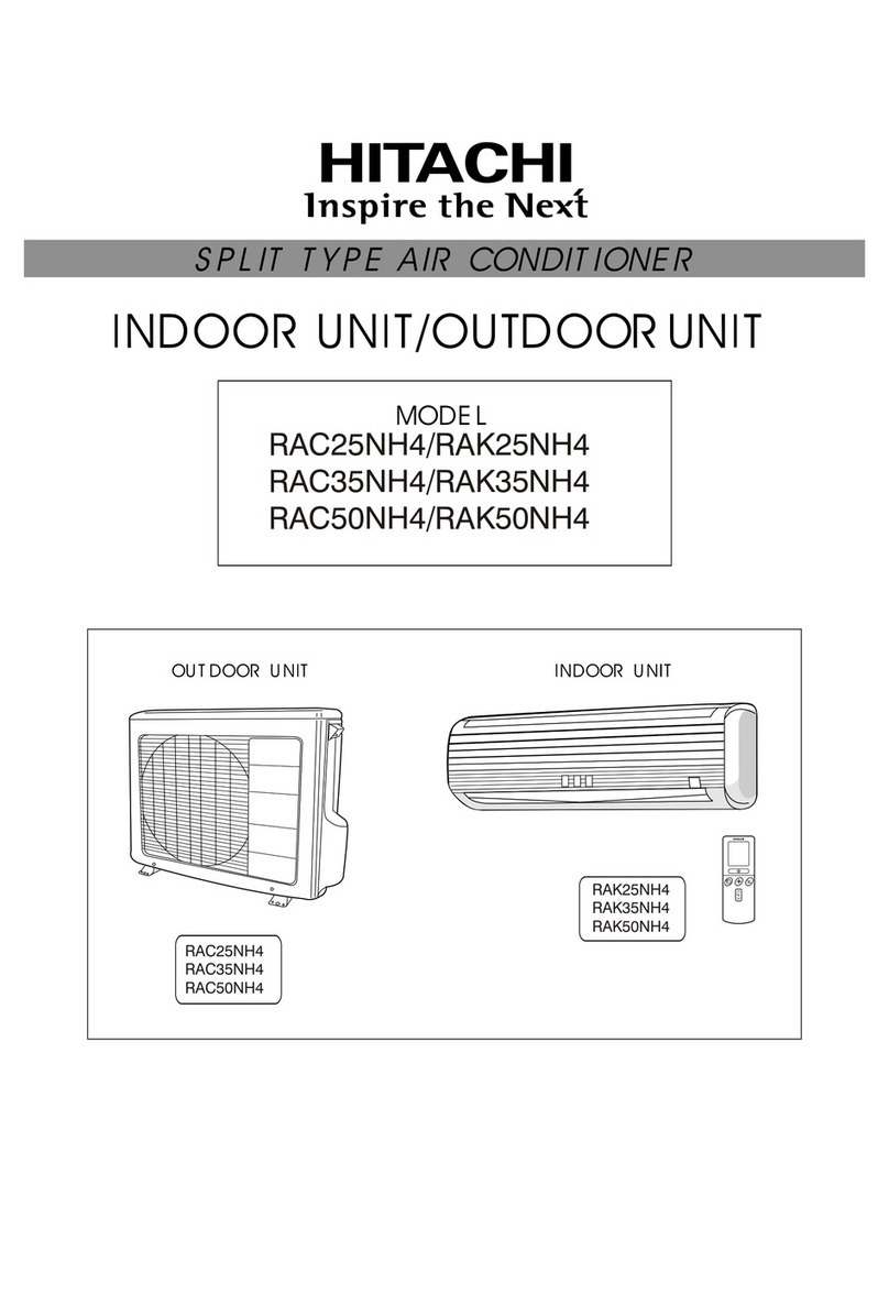 Hitachi RAK35NH4 User manual