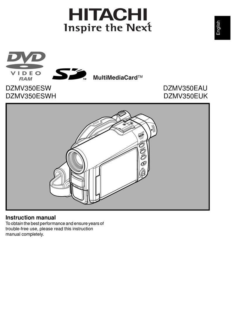 Hitachi DZMV350EUK instruction manual
