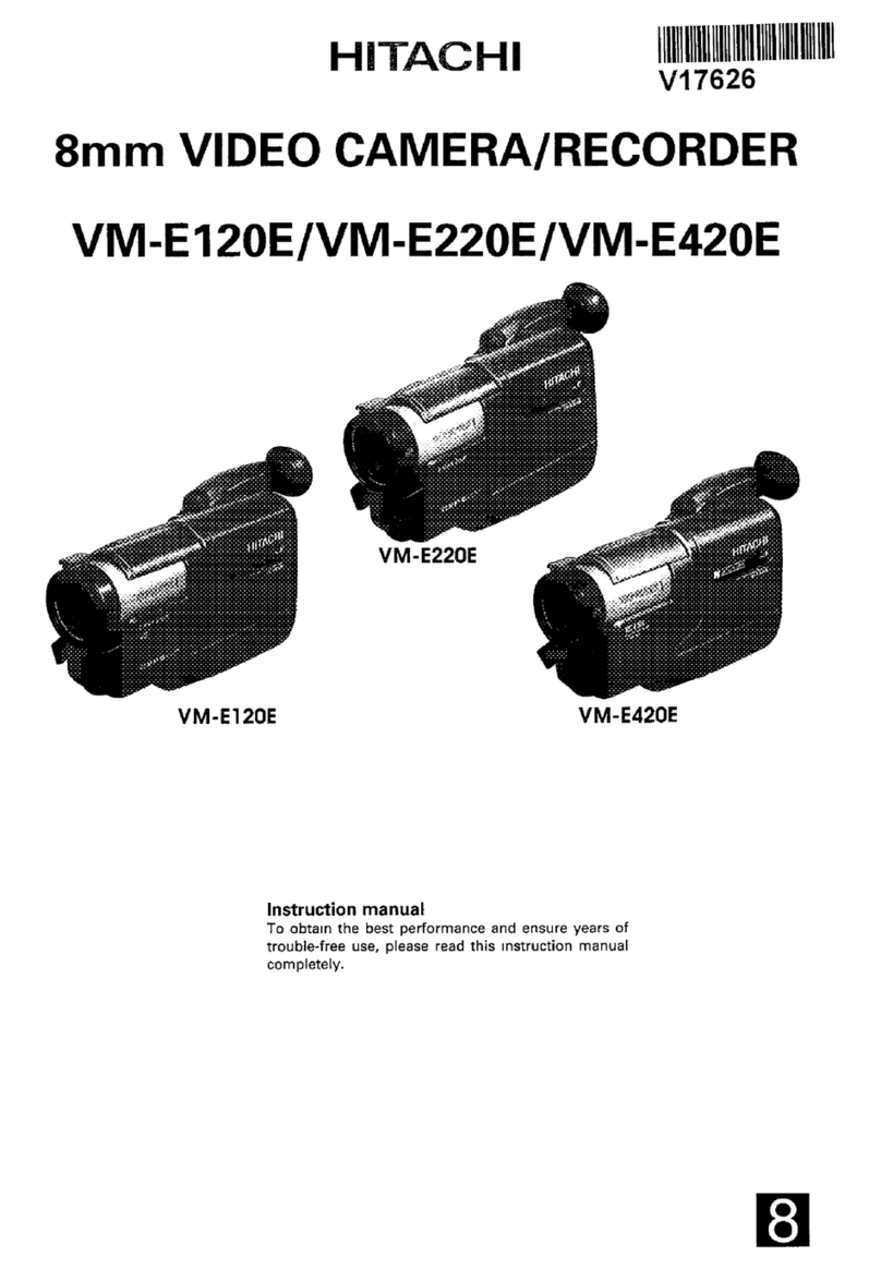 Hitachi VME-120E User manual