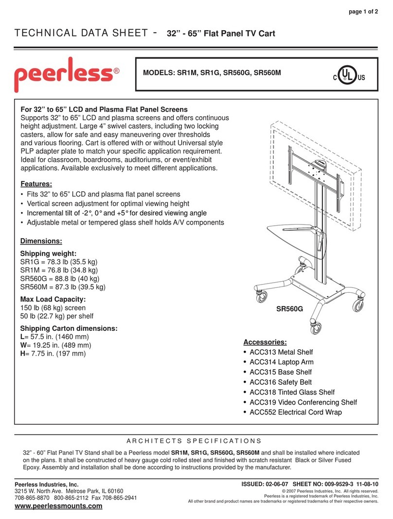 PEERLESS SR1G Instruction Manual