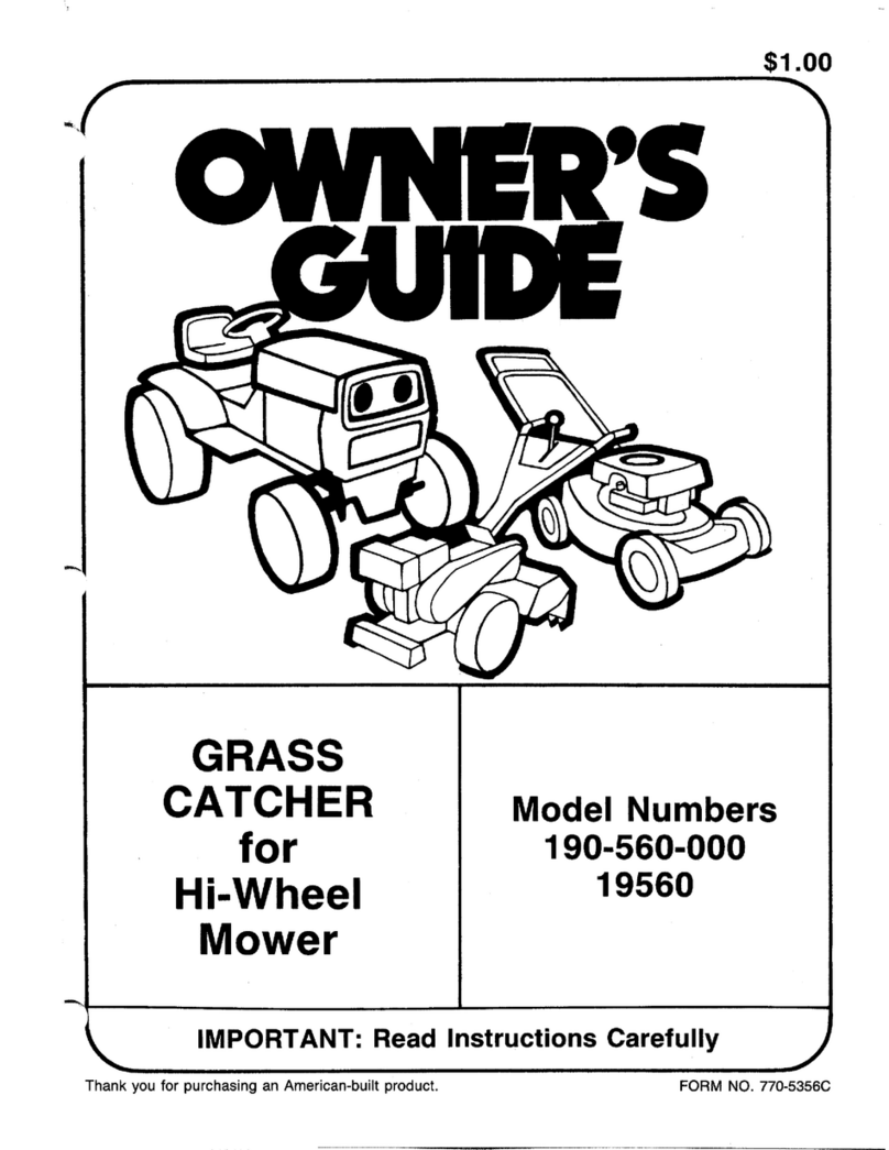 MTD 190-560-000 owner's guide