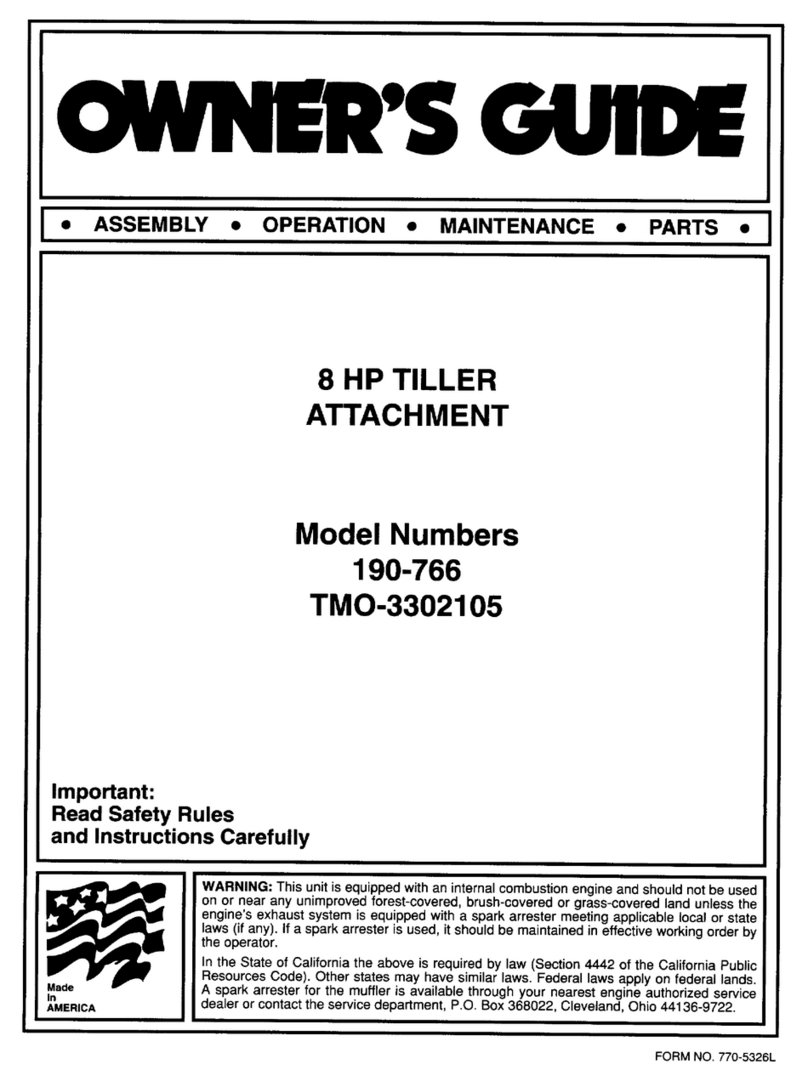 MTD TMO-3302105 User manual